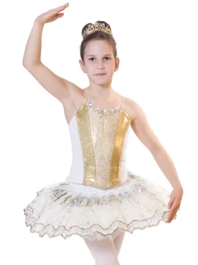 2915 // Princess Seam Leotard with Tutu Skirt