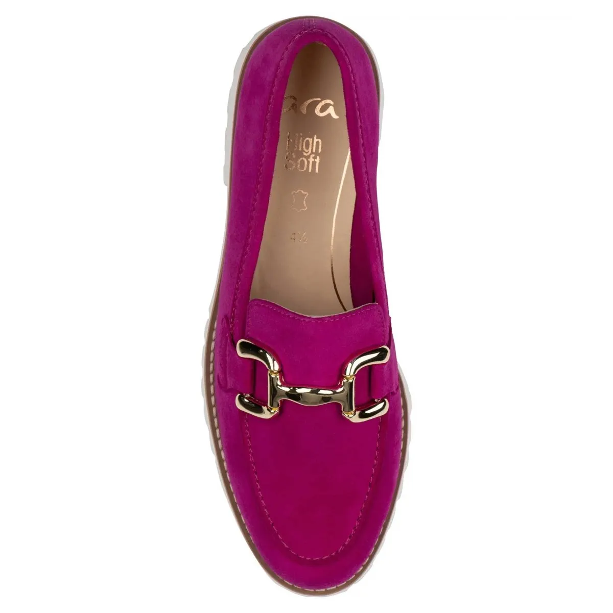 Ara Women's Kiana Buckle Pink Suede