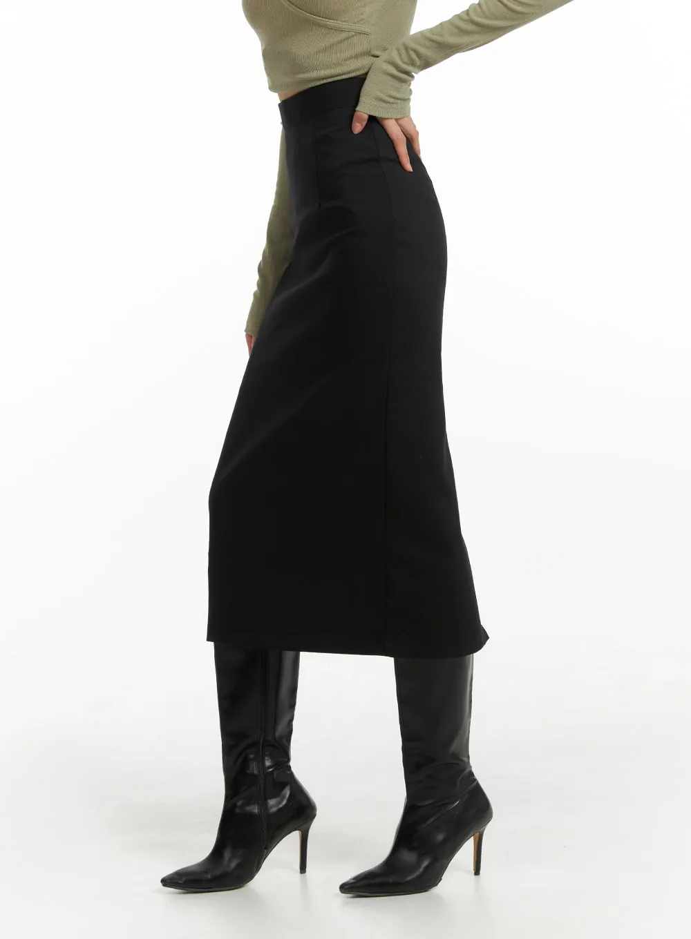 Basic Maxi Skirt IM414