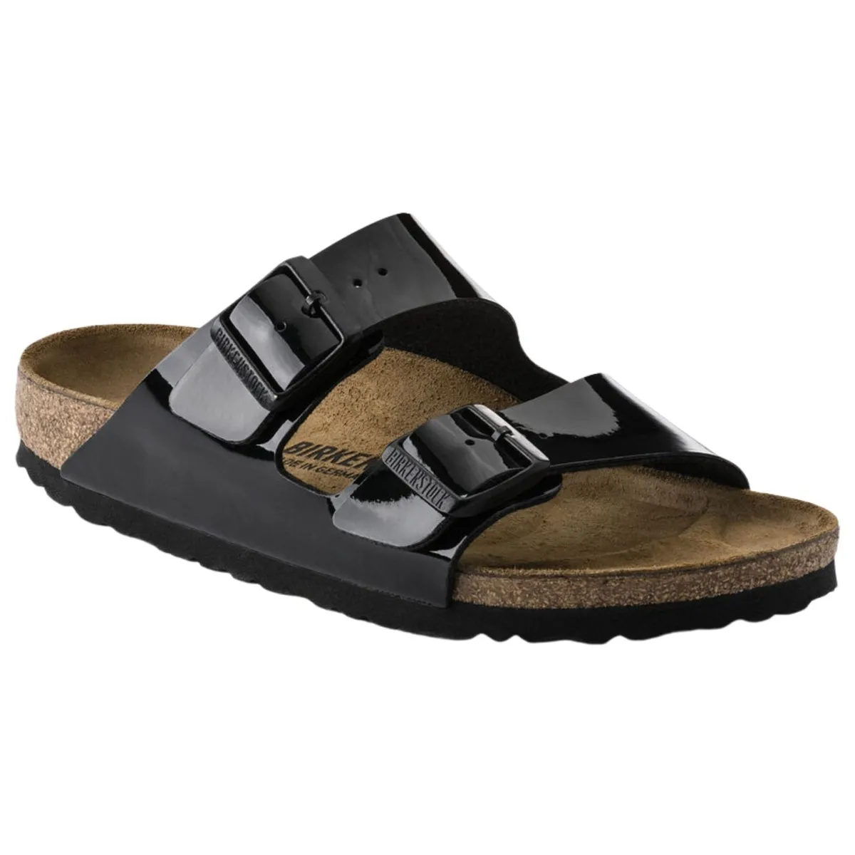 Birkenstock Women's Arizona Birko-Flor Patent Black