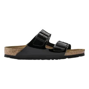 Birkenstock Women's Arizona Birko-Flor Patent Black