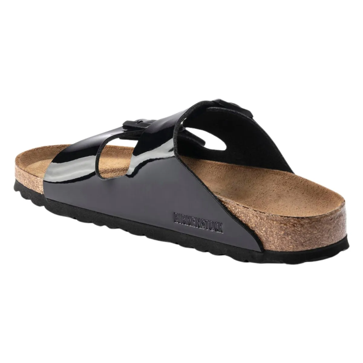 Birkenstock Women's Arizona Birko-Flor Patent Black