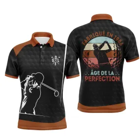 Chiptshirts - Polo De Golf, Cadeau Humour Pour Fans De Golf, Anniversaire 1986, Polo de Sport Homme et Femme, Fabriqué en 1986 - ge de la Perfection - CTS27052218