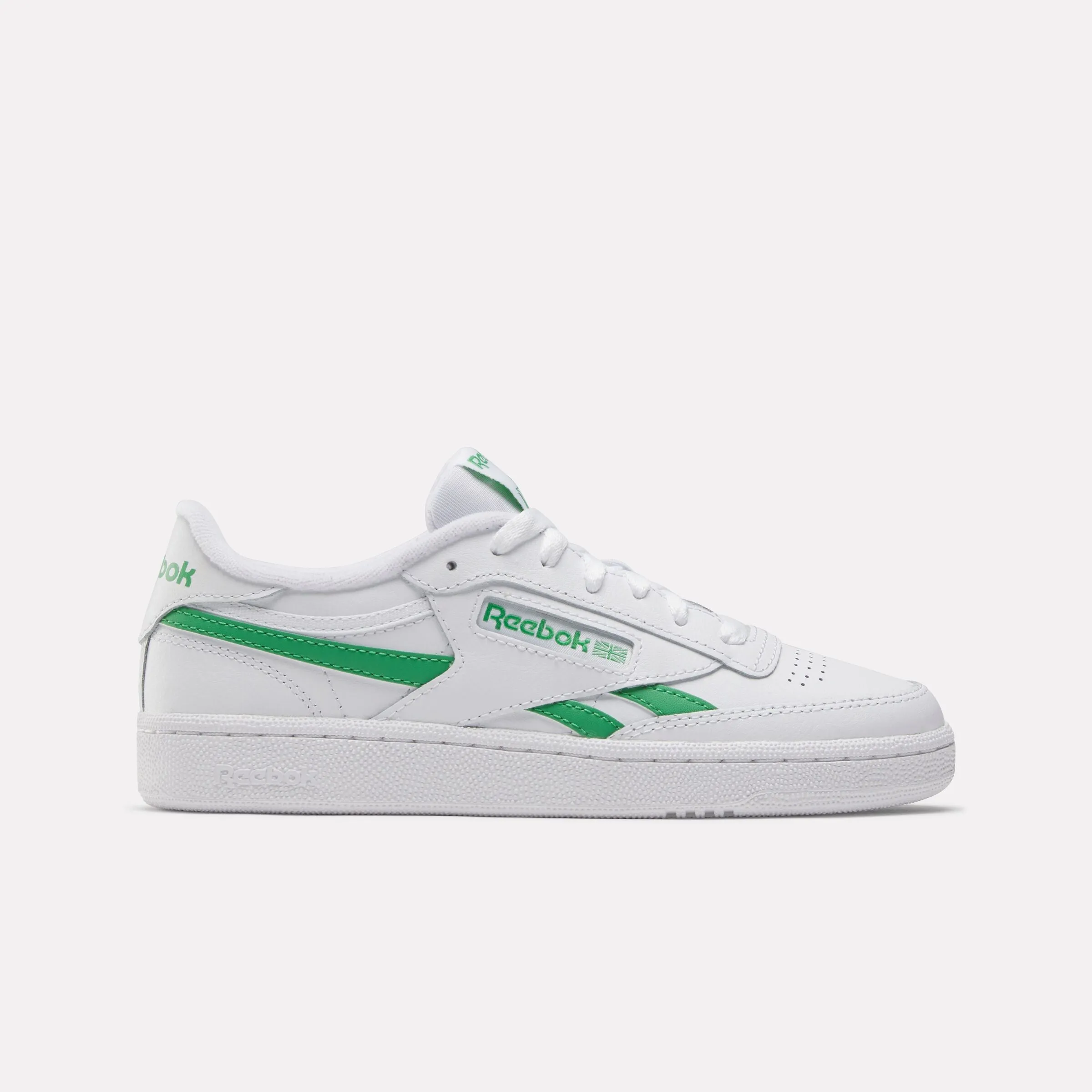 Club C Revenge Shoes White/Sport Green/White