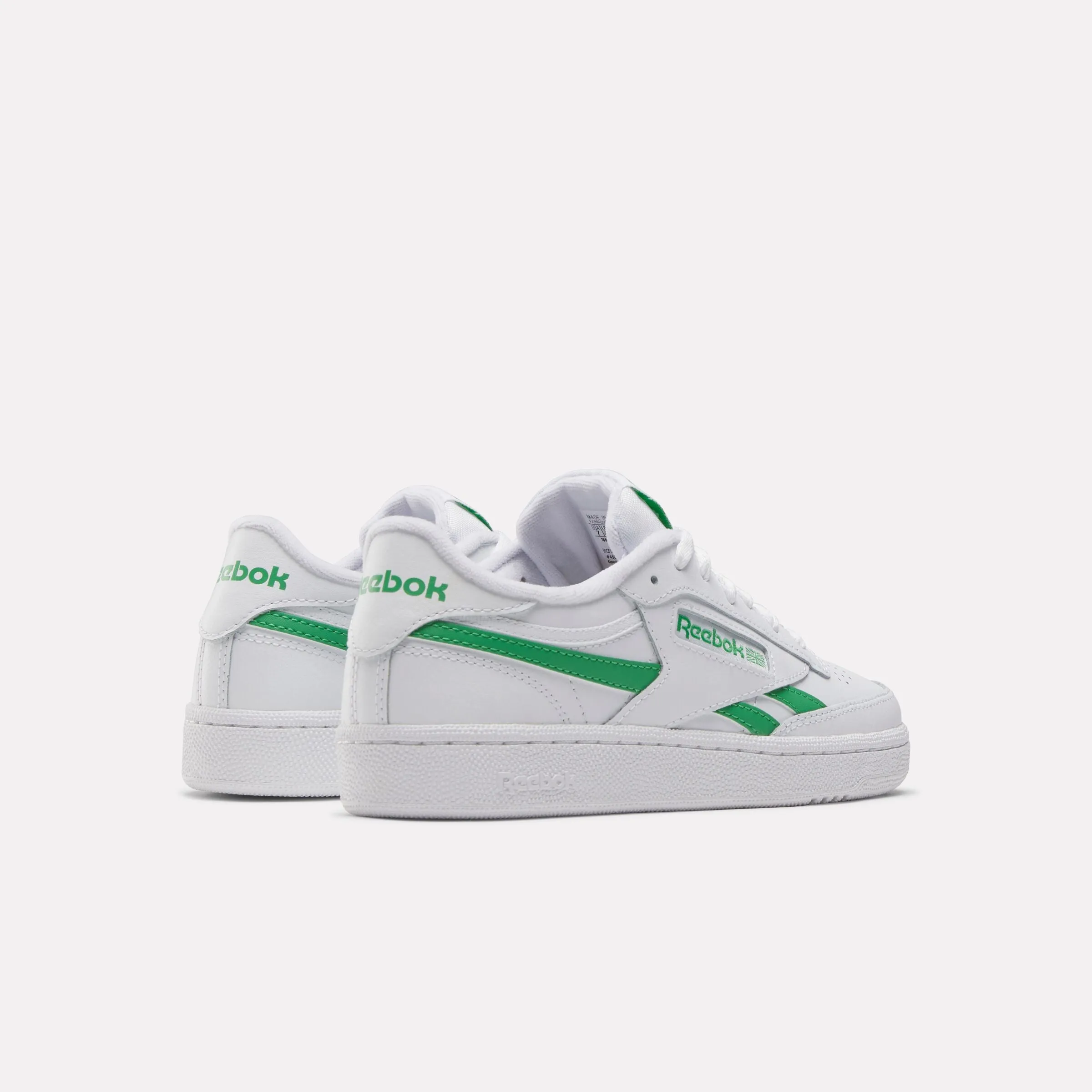 Club C Revenge Shoes White/Sport Green/White