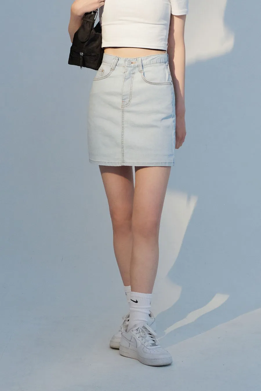 Denim Mini Skirt CCM13