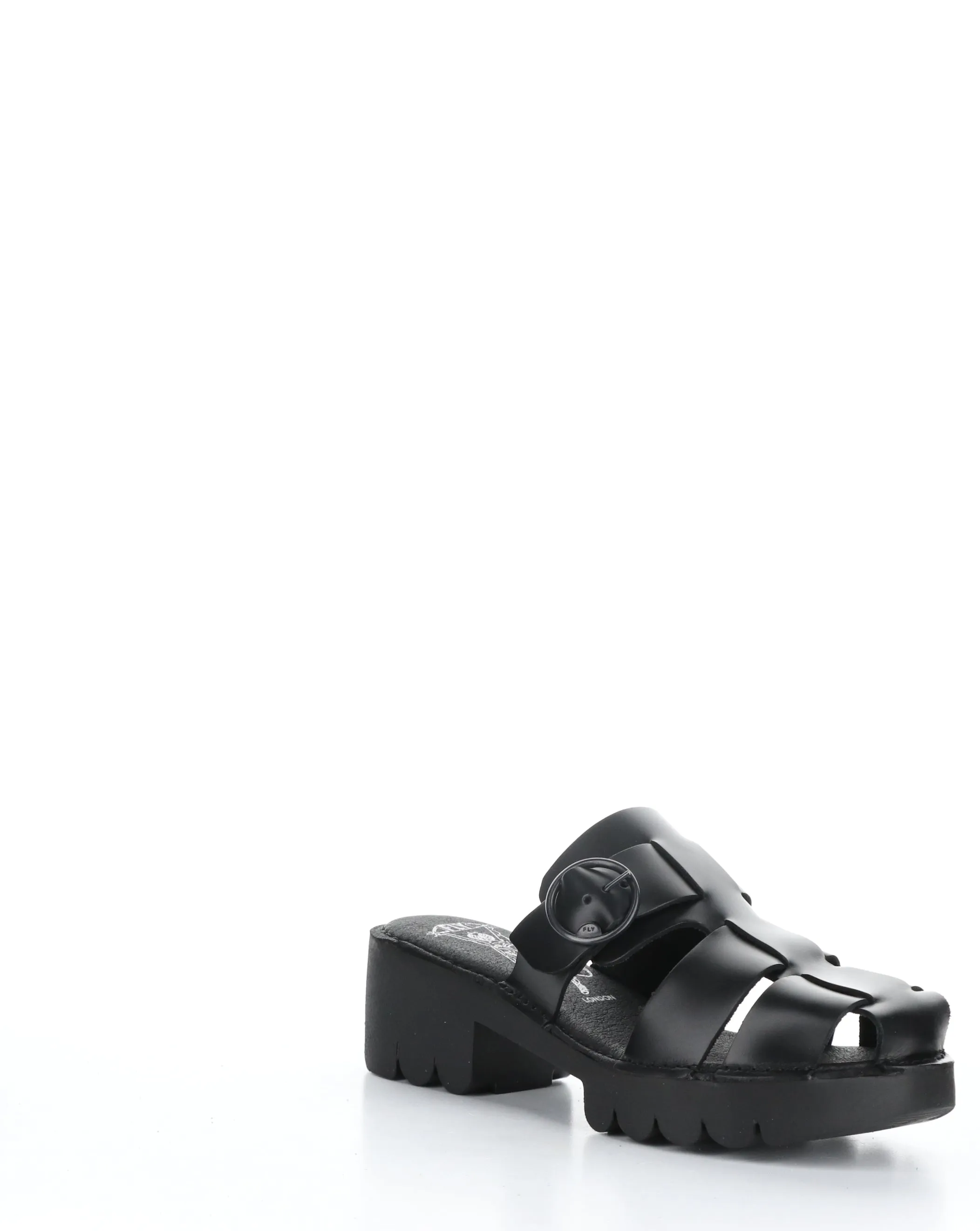 ENVY521FLY BLACK Slip-on Mules