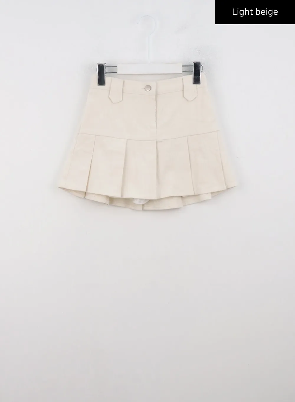 Fleece Pleated Mini Skirt CD301