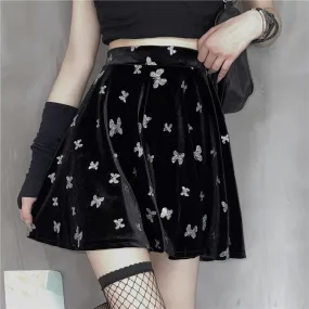 Gothic Butterfly Skirt AD210049