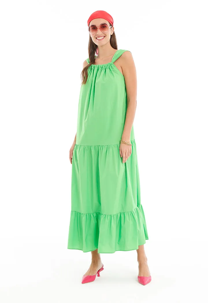 Halter Backless Maxi Dress