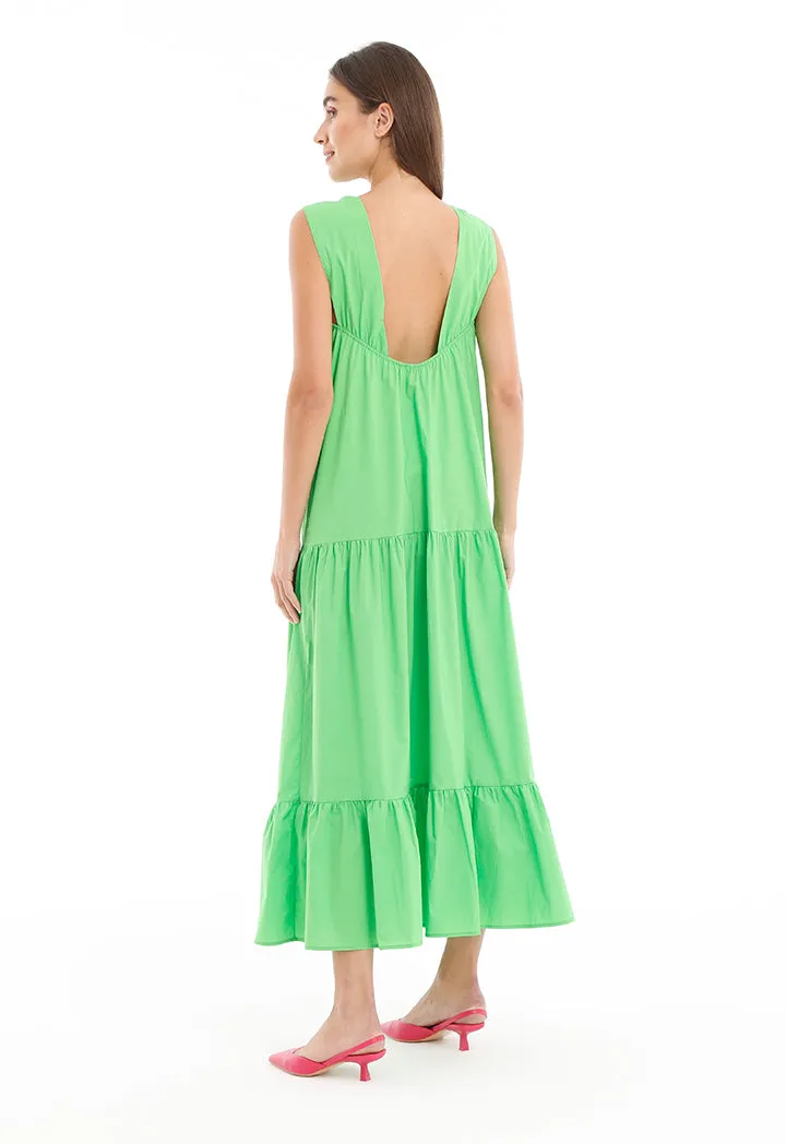 Halter Backless Maxi Dress