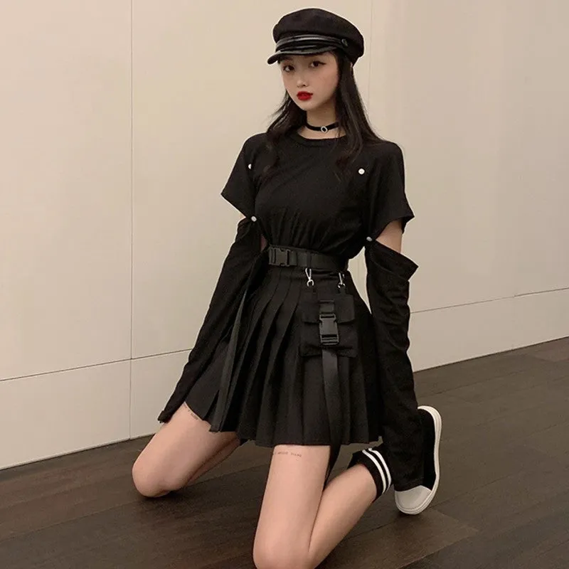 Harajuku T-shirt   Skirt Suit AD11822