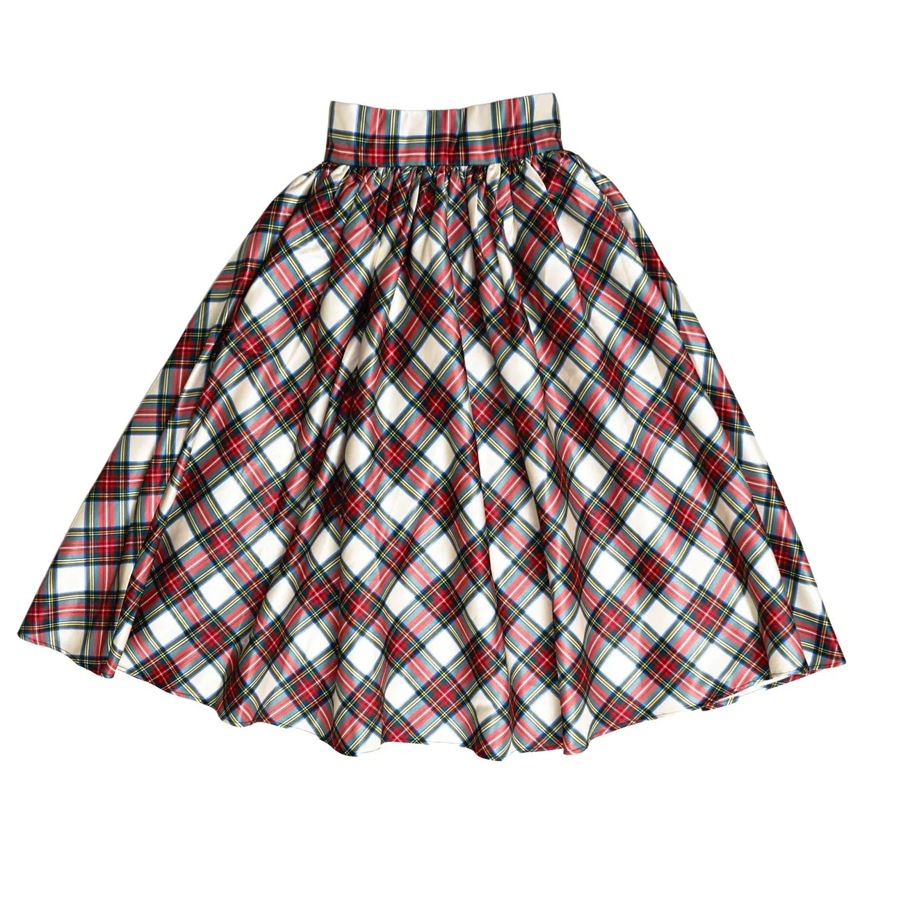 Henry Duvall Womens Tartan Audrey Skirt in Townsend Pattern - Classic and Elegant Design