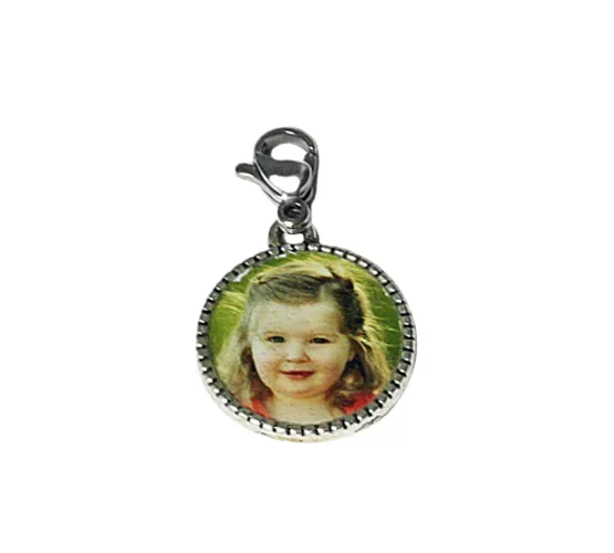 Jewelry Photo Charm Custom Double Sided