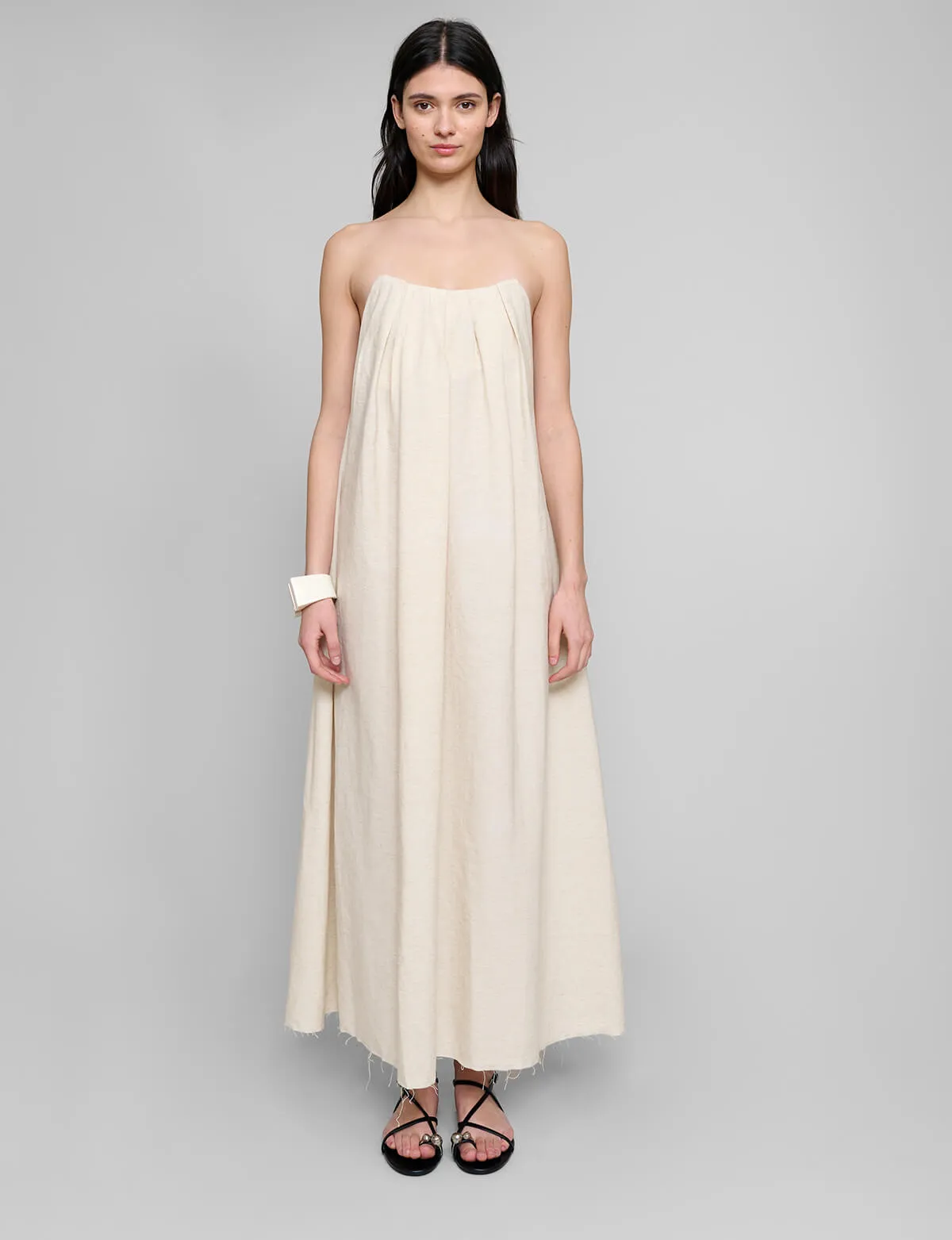 Linen Maxi Dress