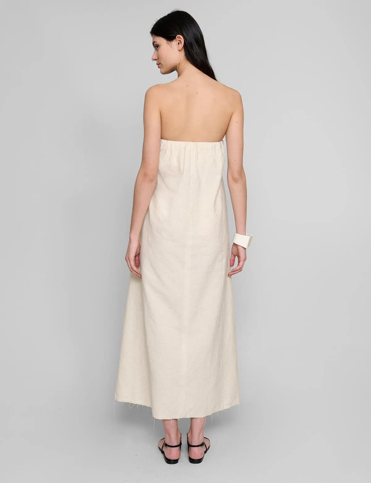 Linen Maxi Dress