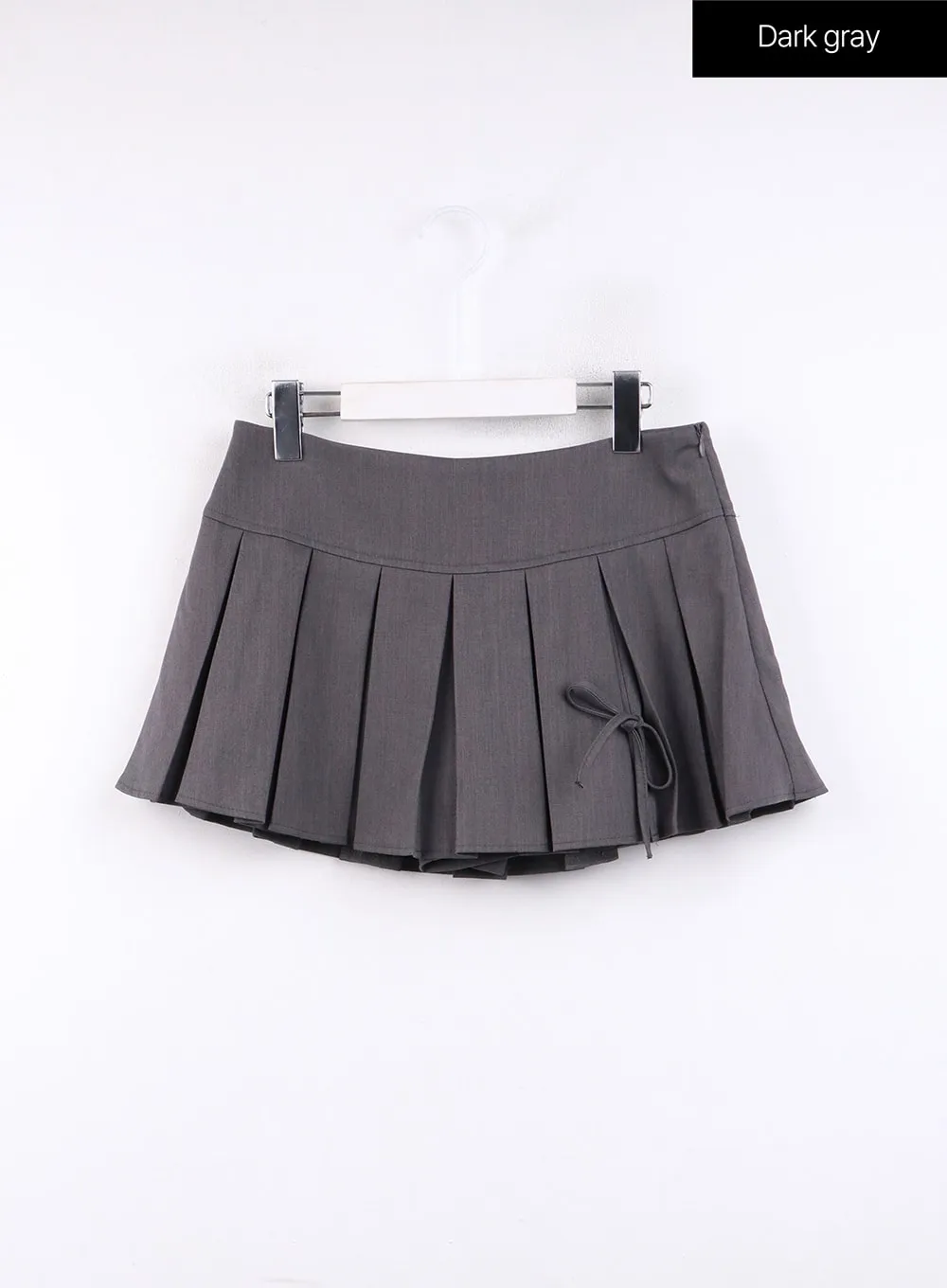 Low Rise Pleated Mini Skirt CJ418