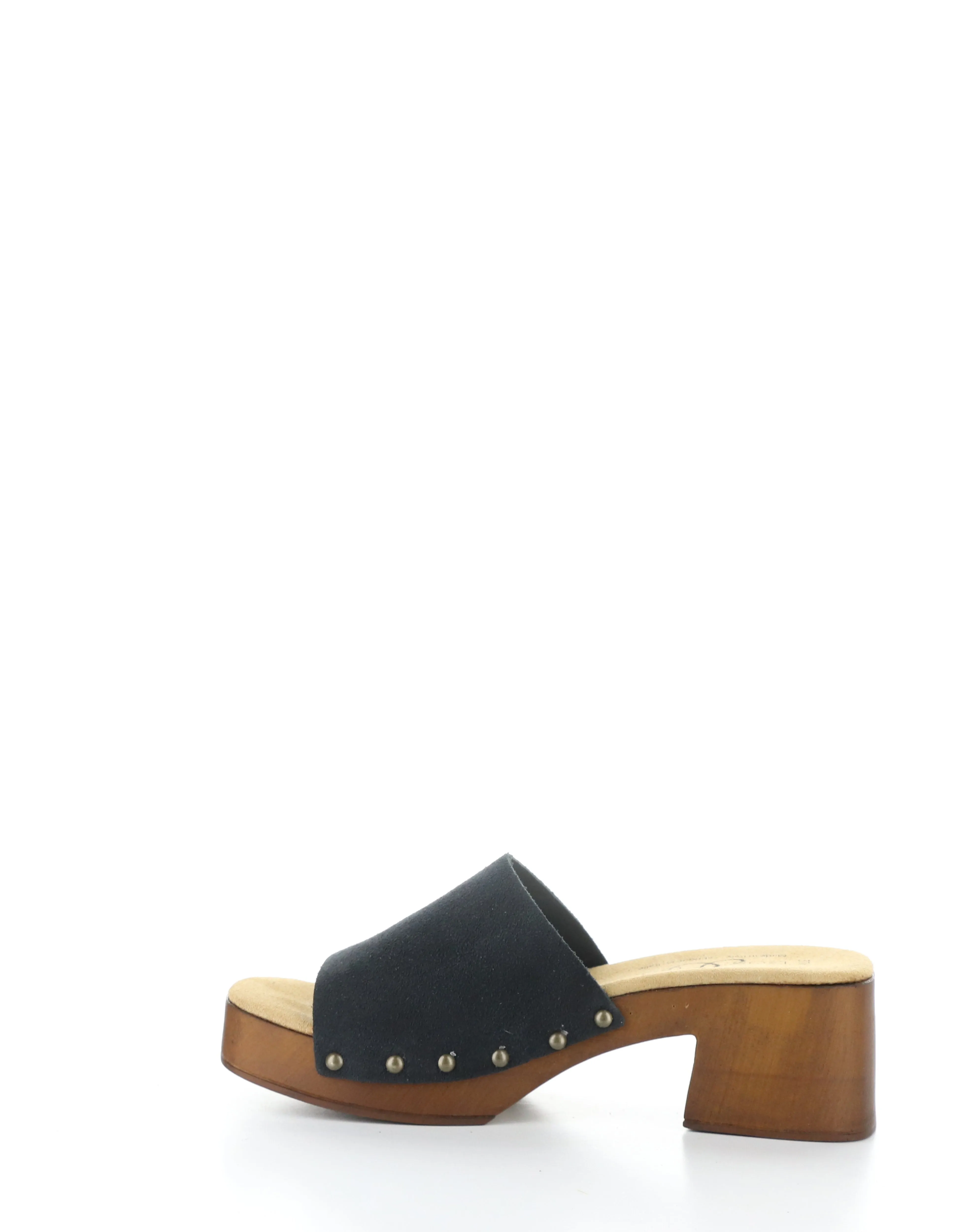 MARLY BLACK Slip-on Sandals