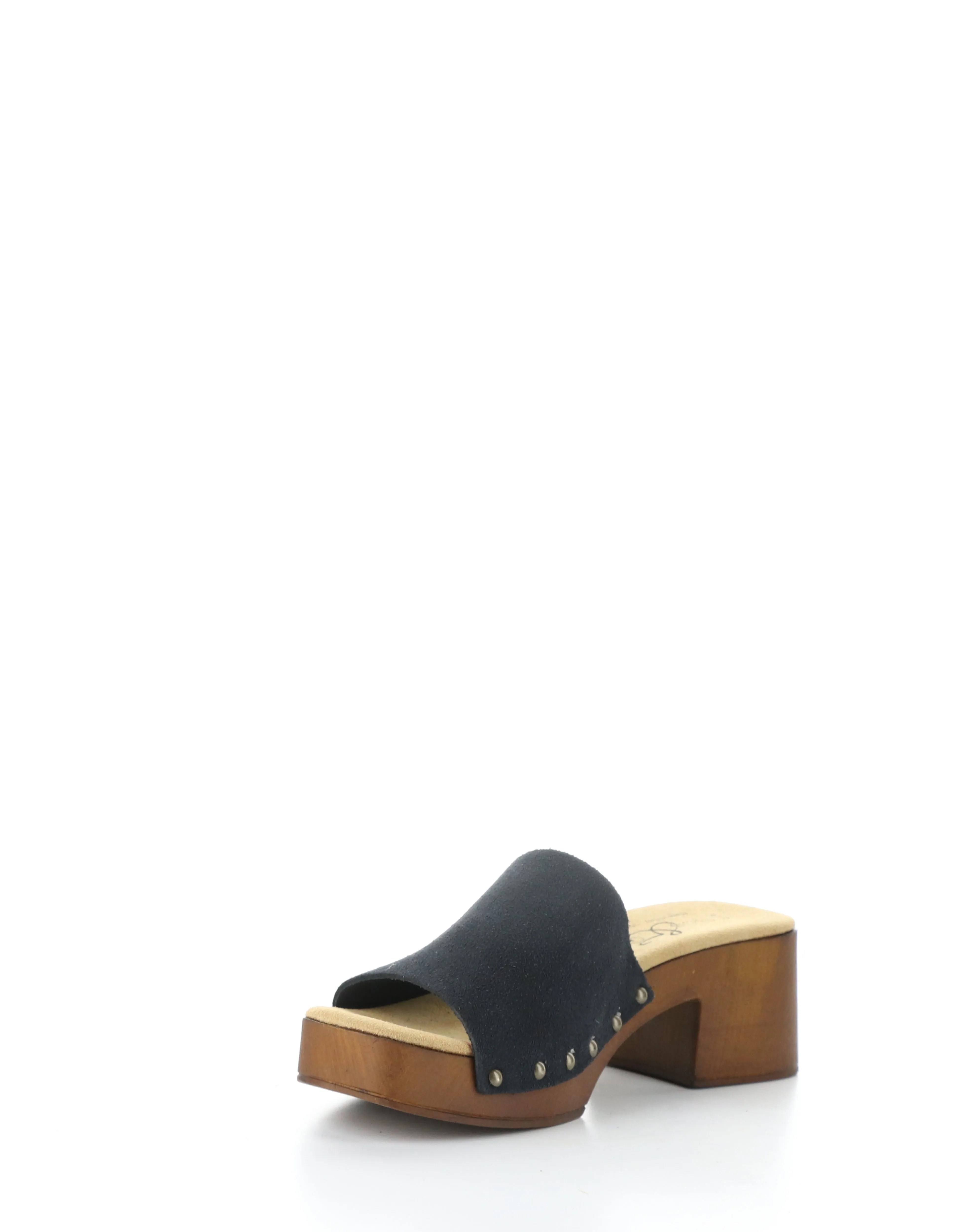 MARLY BLACK Slip-on Sandals