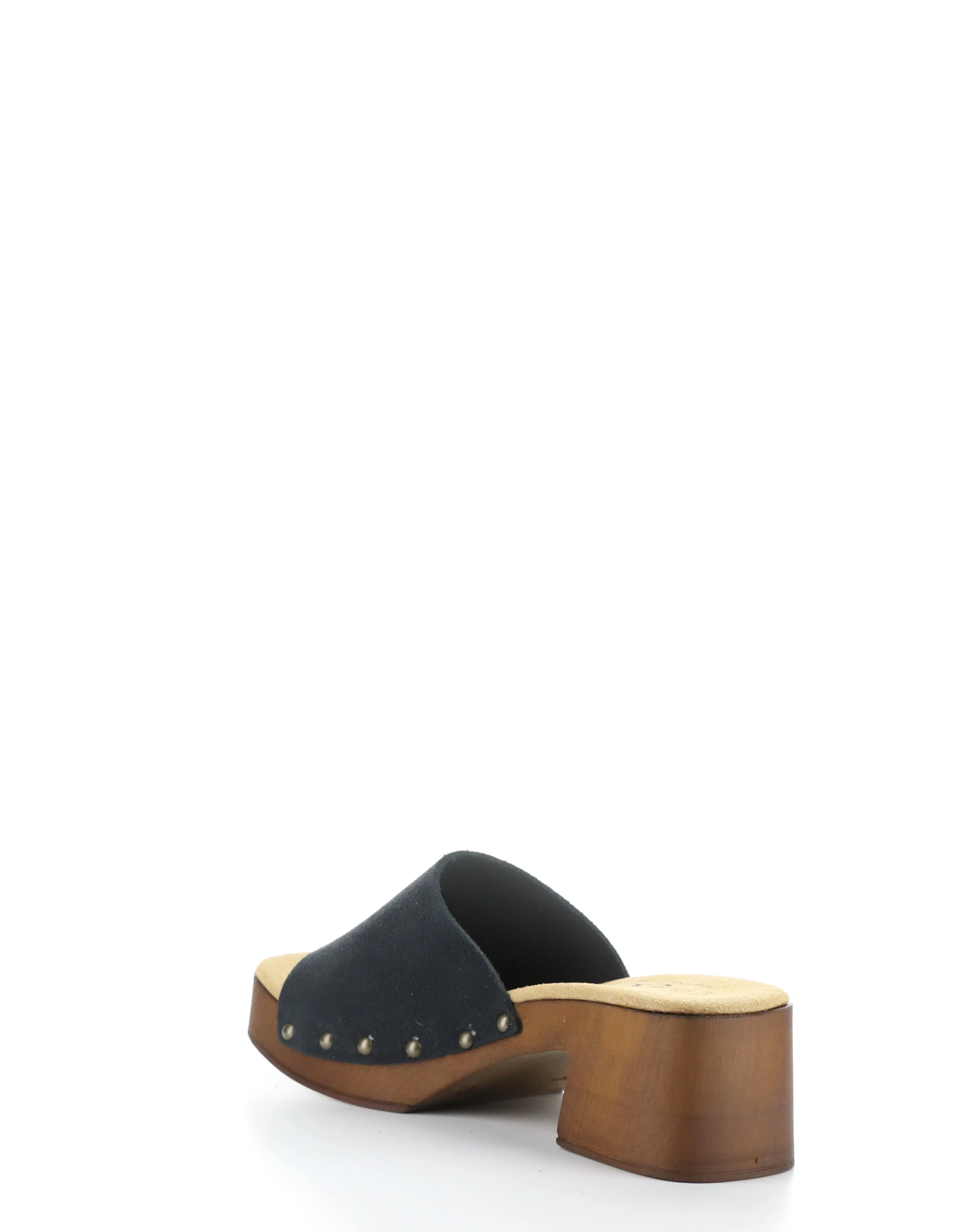 MARLY BLACK Slip-on Sandals