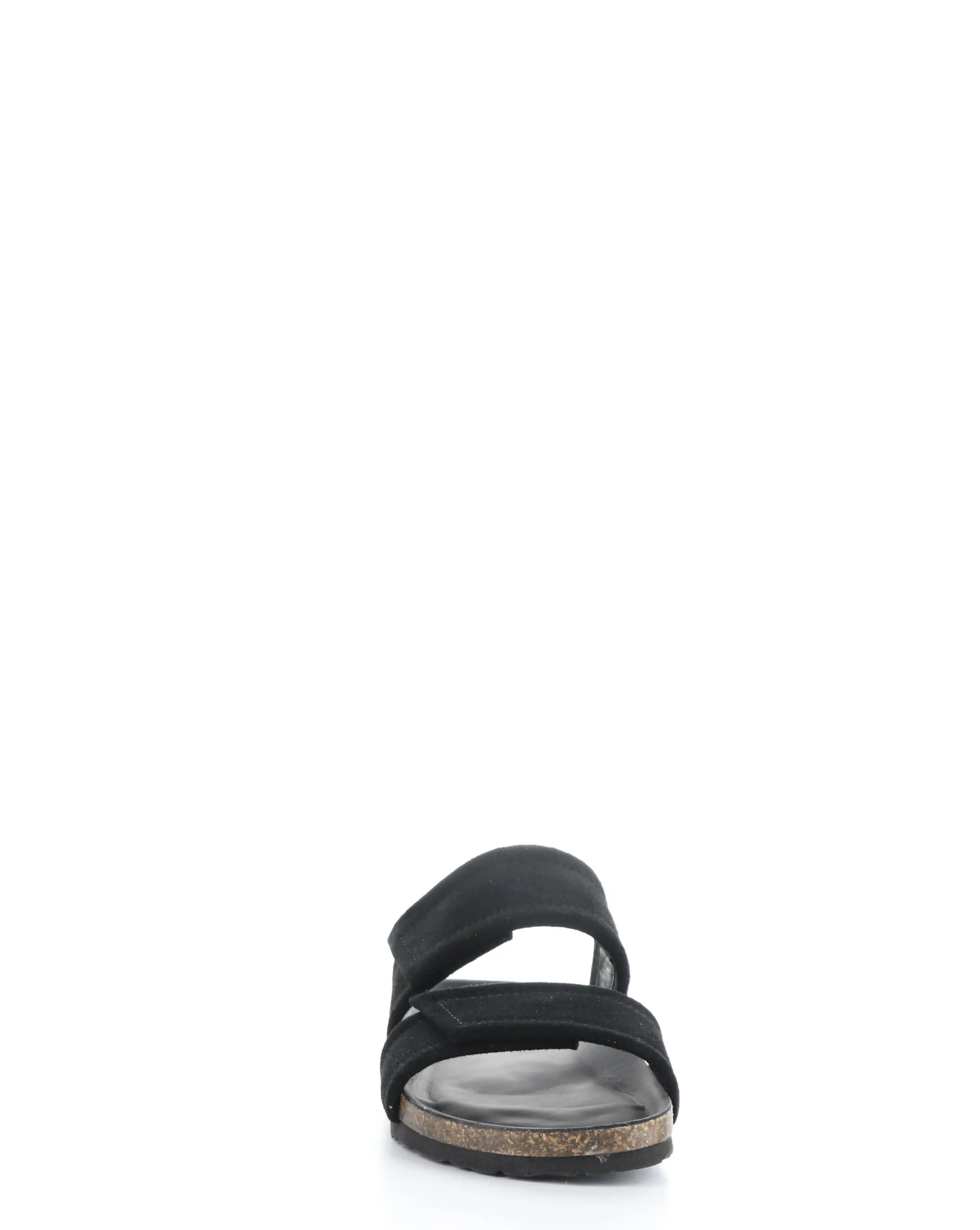 MATTEO BLACK Slip-on Sandals