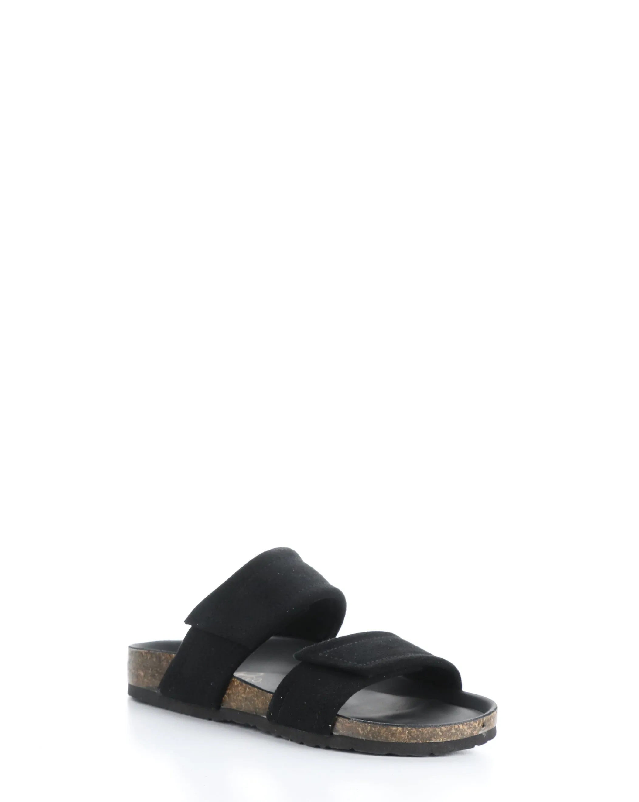 MATTEO BLACK Slip-on Sandals