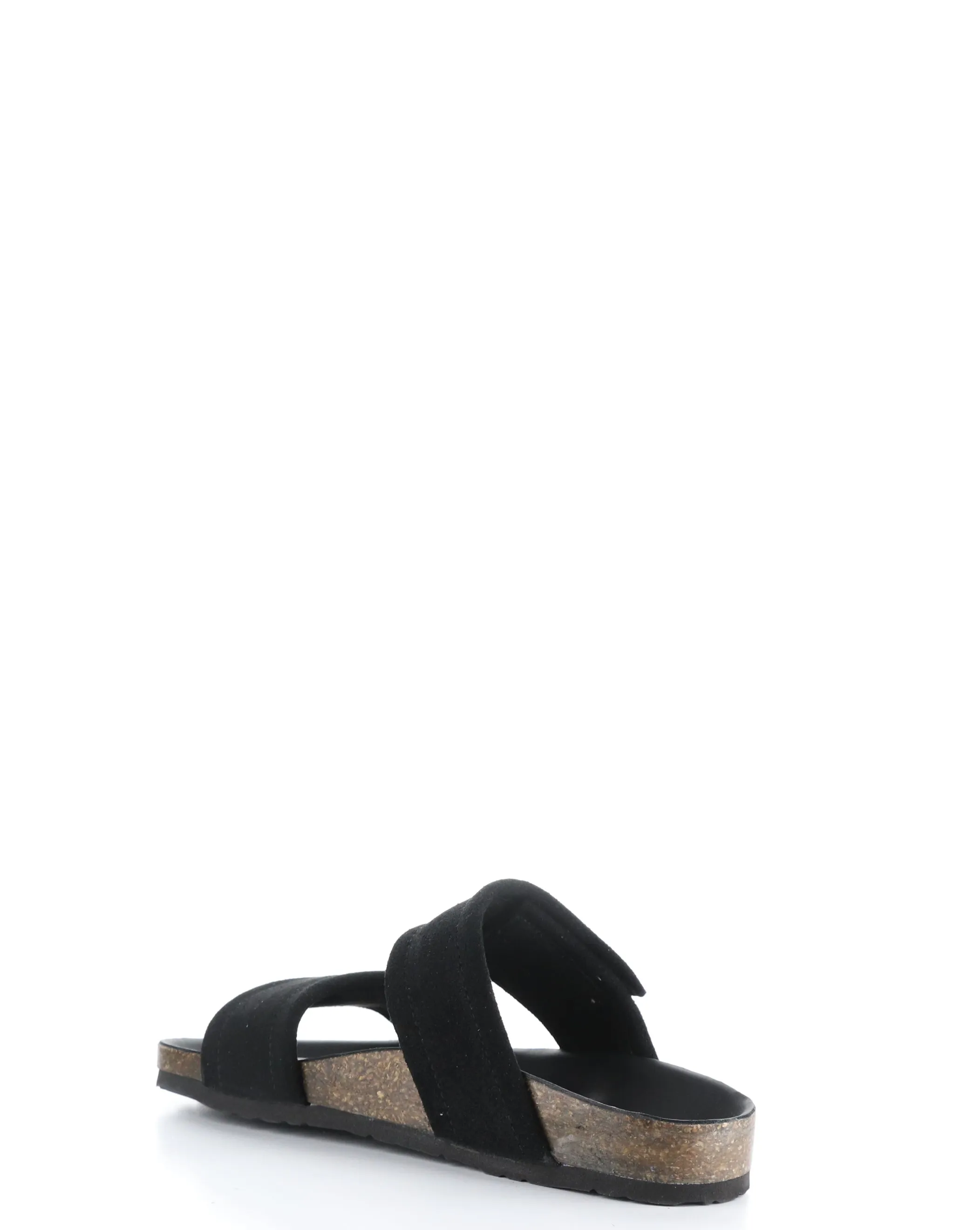 MATTEO BLACK Slip-on Sandals