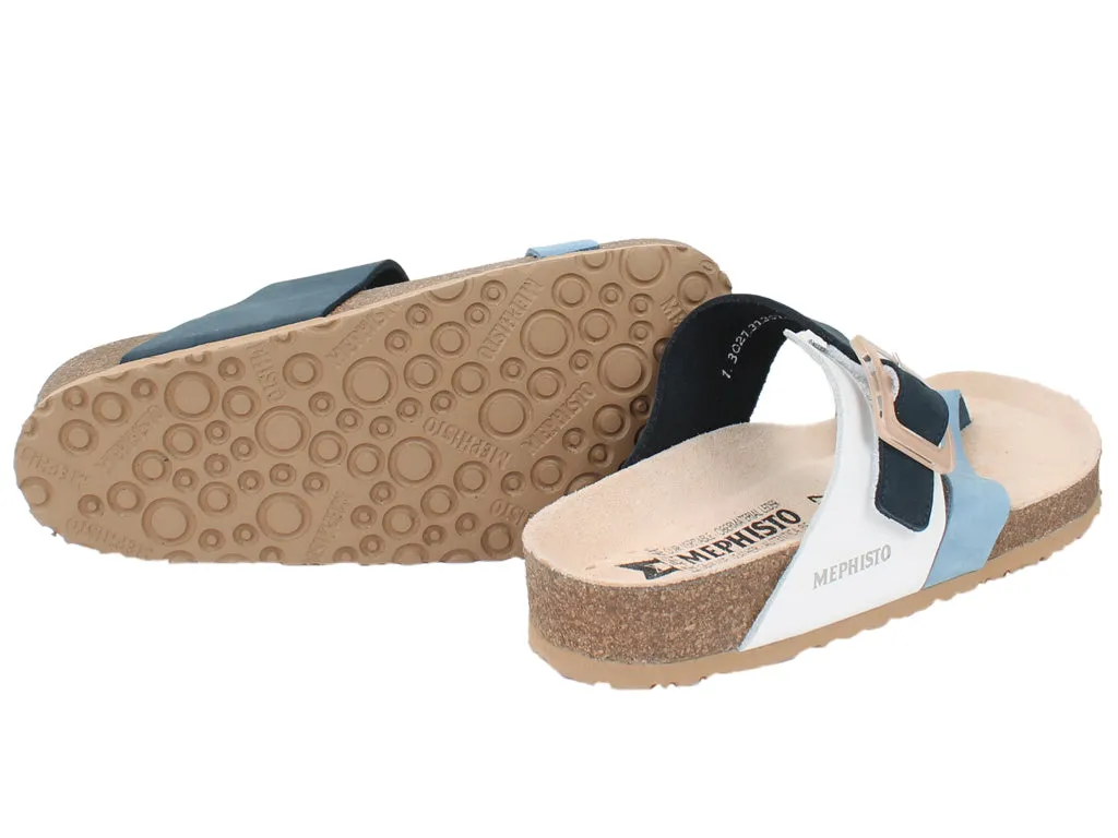 Mephisto Sandals Madeline Sea Blue