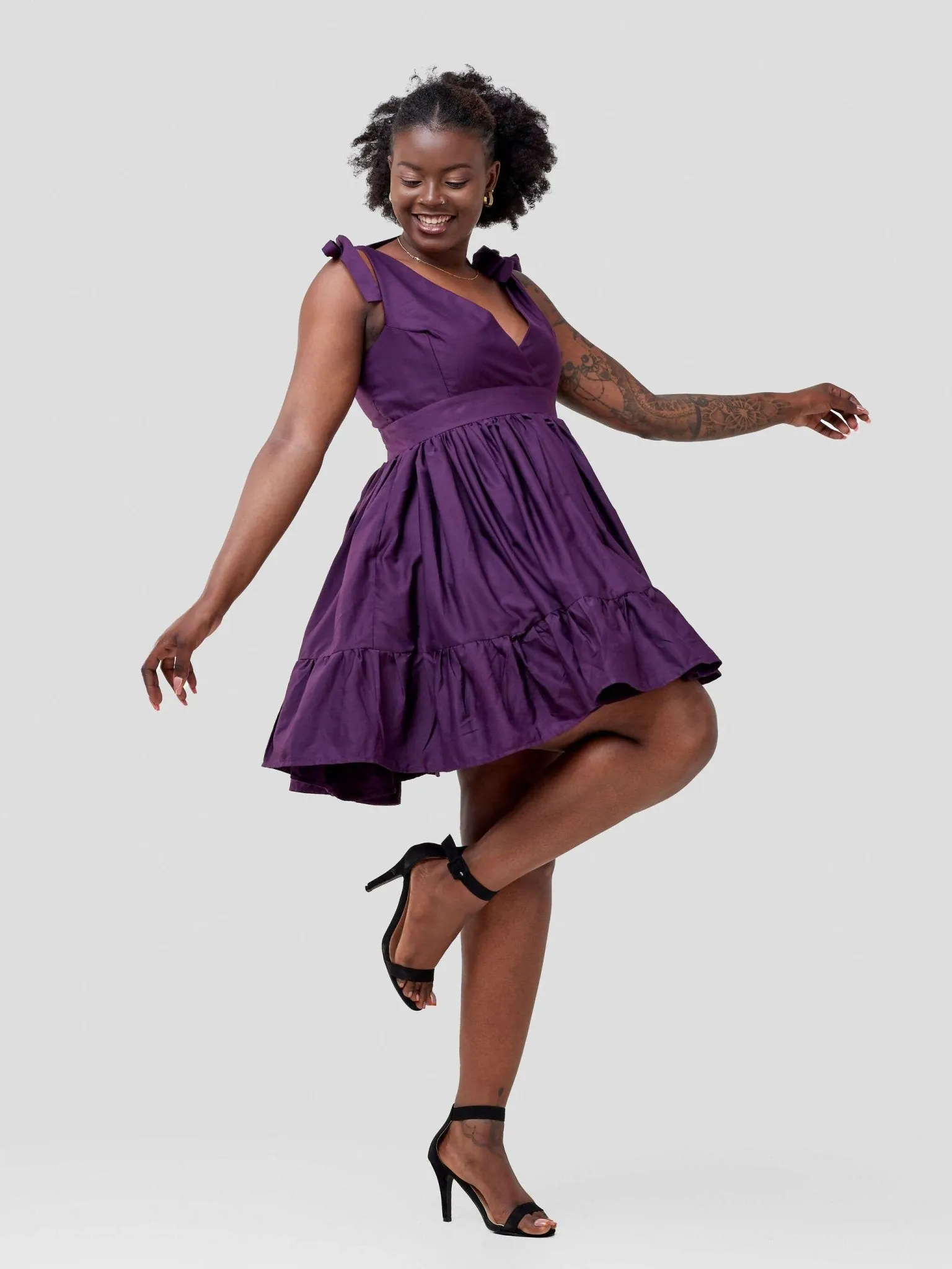 Merli Africa Malindi Dress - Purple