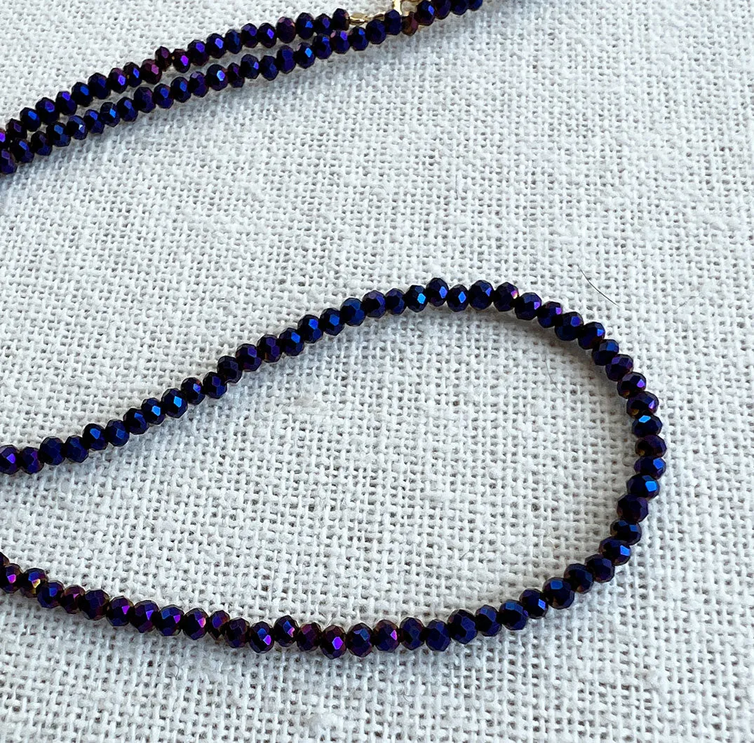 Midnight Mauve Necklace