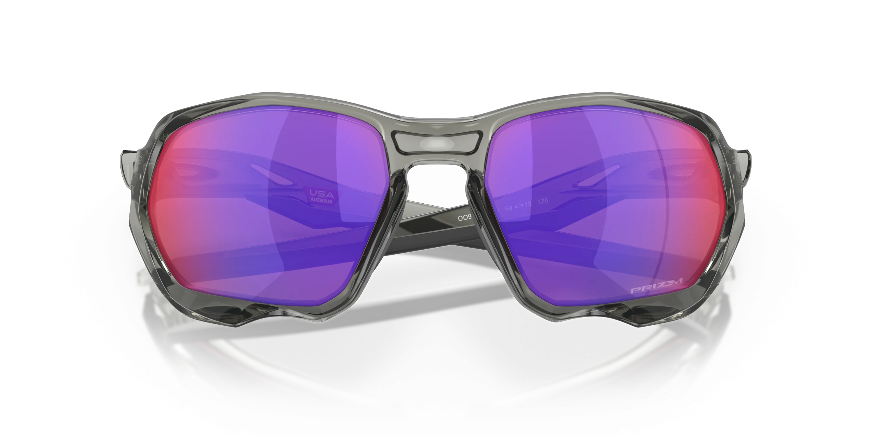 Oakley Plazma Prizm Road Lenses - Grey Ink Frame