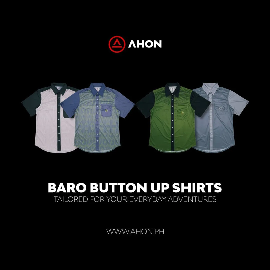 Pangasugan Baro button up shirt (green)