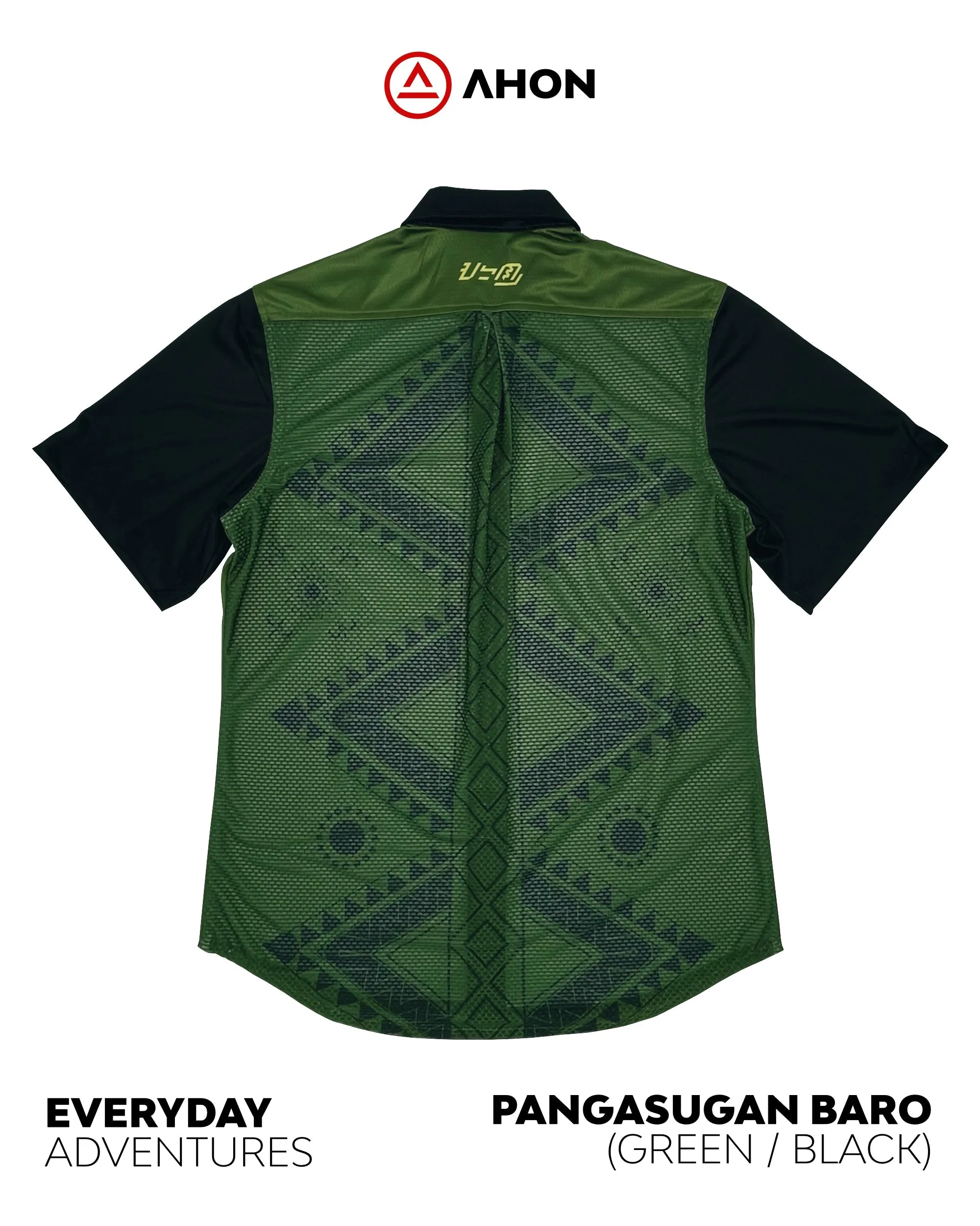 Pangasugan Baro button up shirt (green)