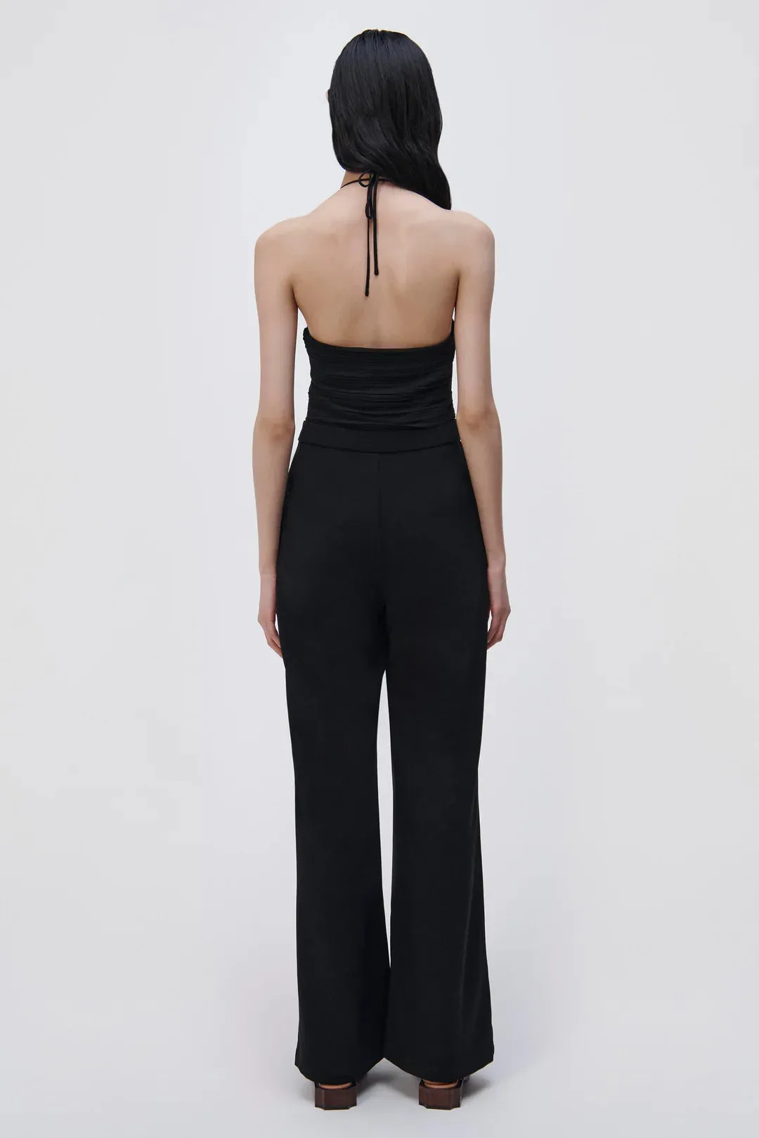 SIMKHAI Gala Plisse Jumpsuit