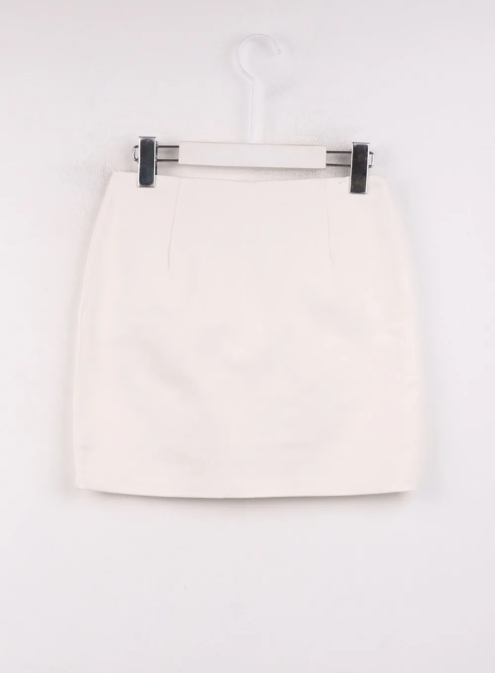 Solid Mini Skirt OJ429