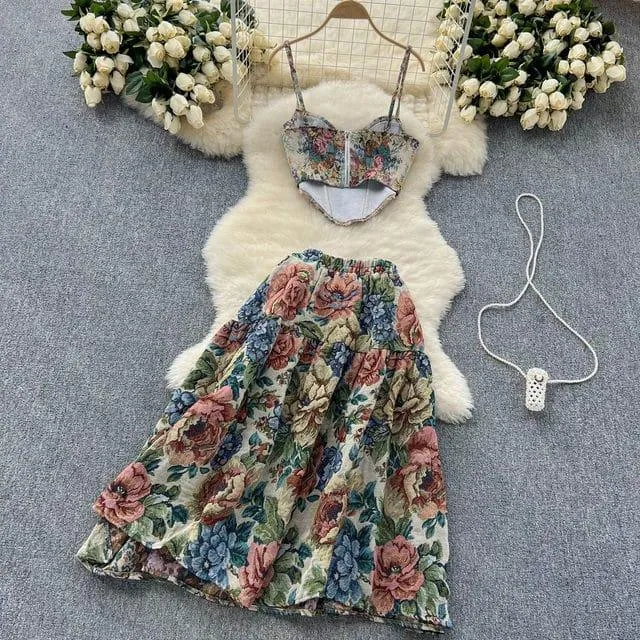 Taisiya Vintage Coord Set