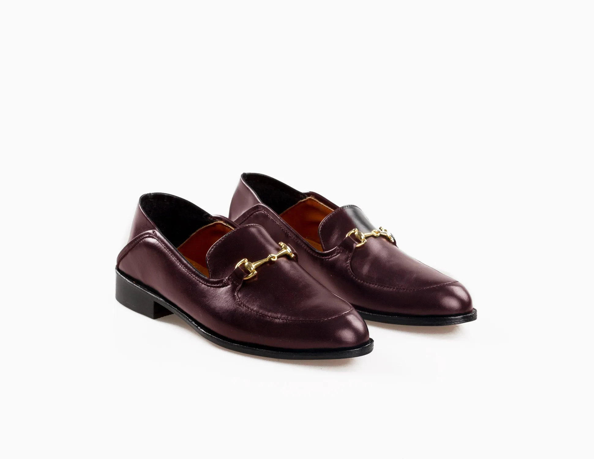 The Soft Step Loafer - Oxblood Burgundy