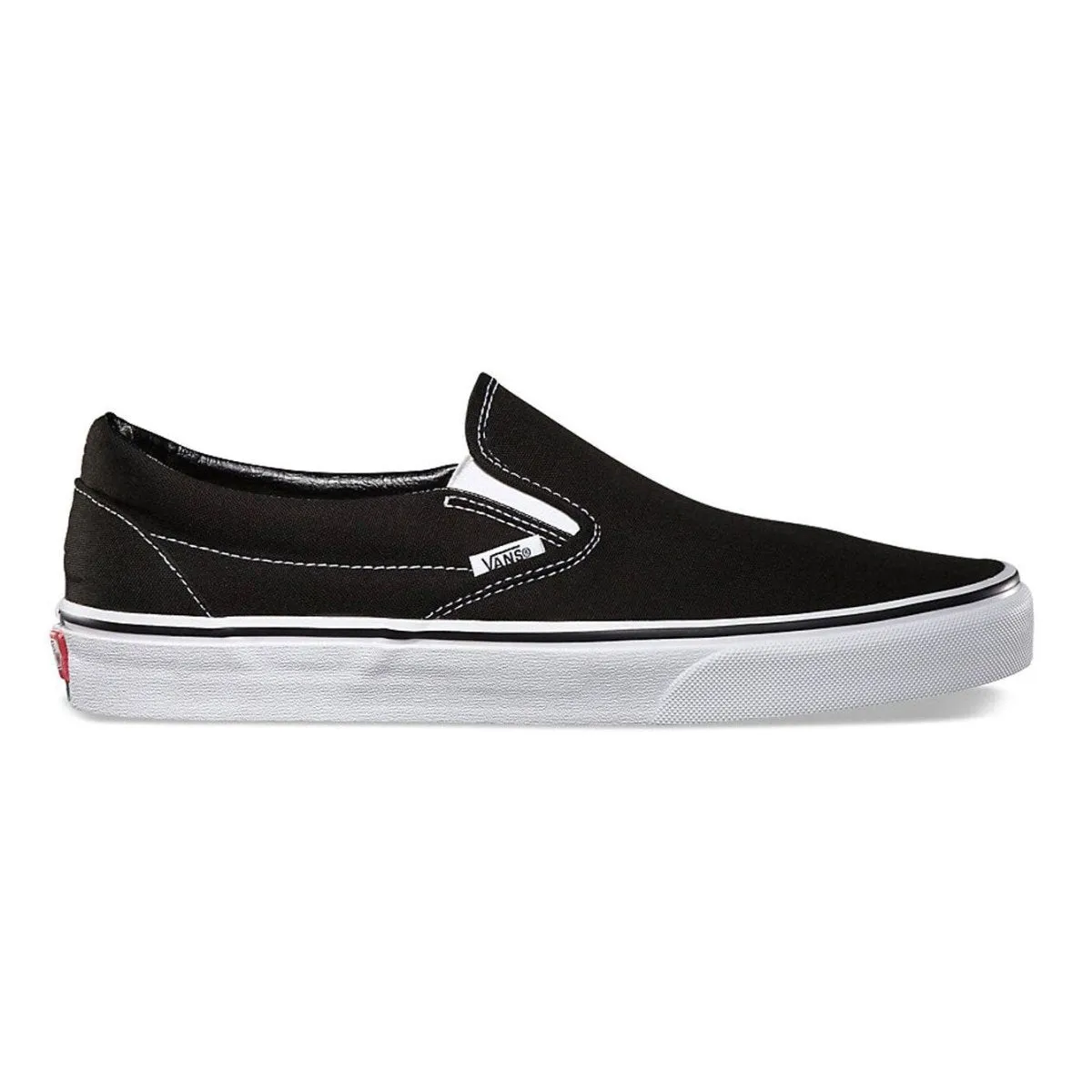 Vans Unisex Slip On Black/White