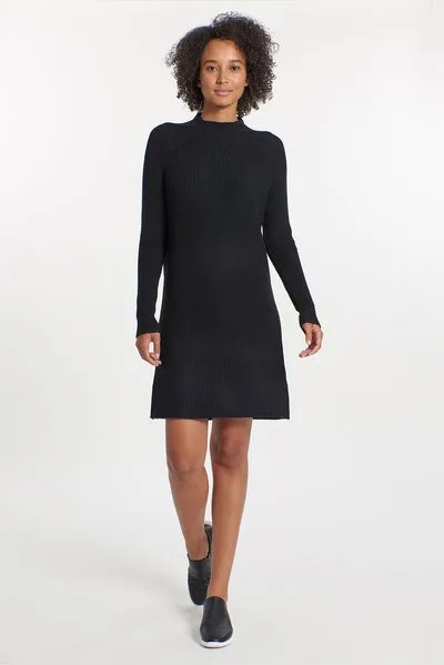 Venice Mock Dress - Black