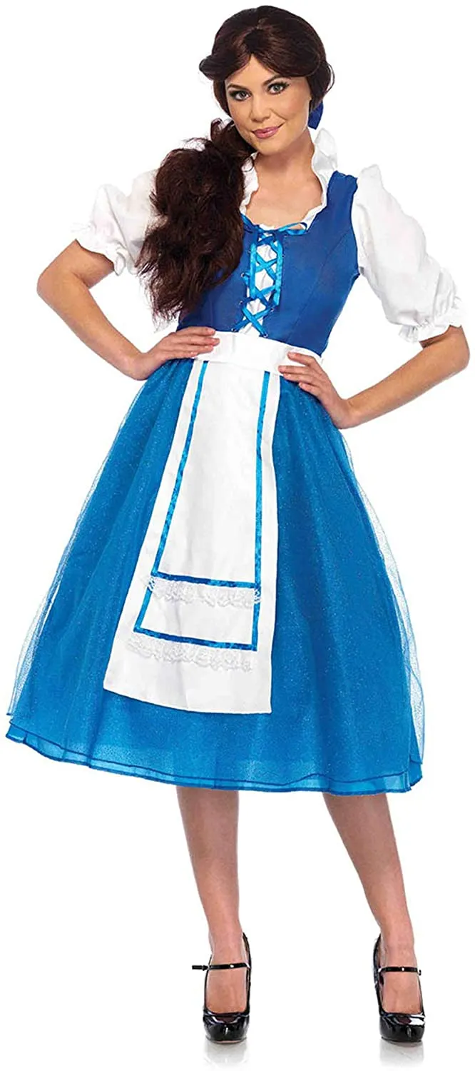 Village Beauty Belle Dress Costume Women's Ladies Small