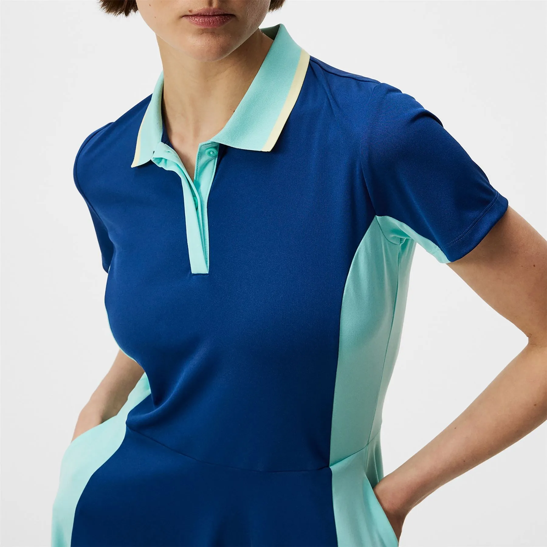 Womens Dolores TX Jersey Dress Estate Blue - SS24