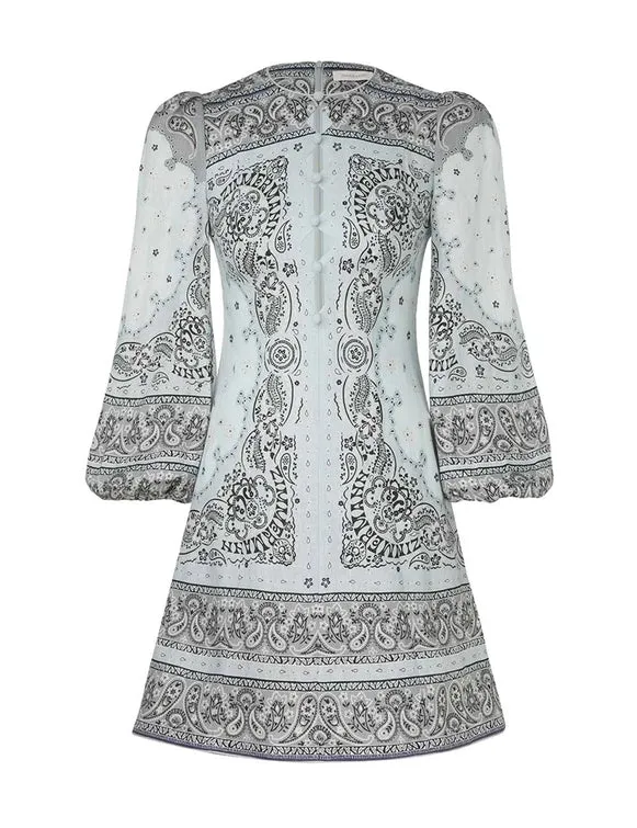 ZIMMERMANN Matchmaker Keyhole Mini Dress